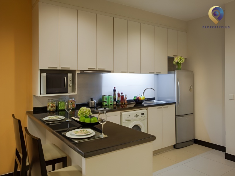 Somerset Hoa Binh Hanoi offers 206 apartments with 3 types of luxury service rooms